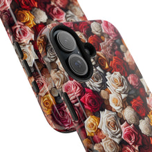 Load image into Gallery viewer, Floral Tough Phone Case - Durable Protection with Elegant Rose Design