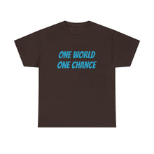 Load image into Gallery viewer, 4BC One world One chance tee