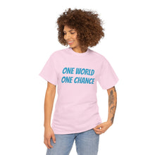 Load image into Gallery viewer, 4BC One world One chance tee