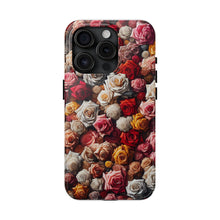 Load image into Gallery viewer, Floral Tough Phone Case - Durable Protection with Elegant Rose Design