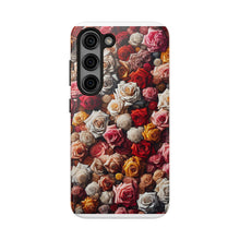 Load image into Gallery viewer, Floral Tough Phone Case - Durable Protection with Elegant Rose Design
