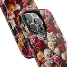 Load image into Gallery viewer, Floral Tough Phone Case - Durable Protection with Elegant Rose Design