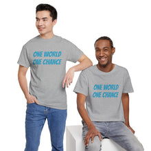 Load image into Gallery viewer, 4BC One world One chance tee
