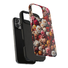 Load image into Gallery viewer, Floral Tough Phone Case - Durable Protection with Elegant Rose Design