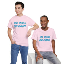 Load image into Gallery viewer, 4BC One world One chance tee