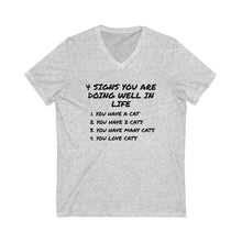 Load image into Gallery viewer, 4 signs your doing well V-Neck