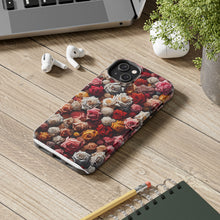 Load image into Gallery viewer, Floral Tough Phone Case - Durable Protection with Elegant Rose Design