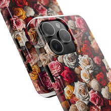 Load image into Gallery viewer, Floral Tough Phone Case - Durable Protection with Elegant Rose Design