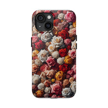 Load image into Gallery viewer, Floral Tough Phone Case - Durable Protection with Elegant Rose Design
