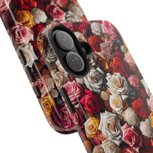 Load image into Gallery viewer, Floral Tough Phone Case - Durable Protection with Elegant Rose Design