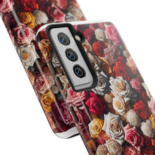 Load image into Gallery viewer, Floral Tough Phone Case - Durable Protection with Elegant Rose Design