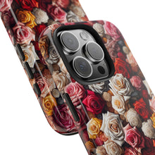 Load image into Gallery viewer, Floral Tough Phone Case - Durable Protection with Elegant Rose Design