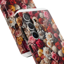 Load image into Gallery viewer, Floral Tough Phone Case - Durable Protection with Elegant Rose Design