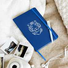 Load image into Gallery viewer, Tiger silhouette hardcover bound notebook