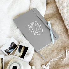 Load image into Gallery viewer, Tiger silhouette hardcover bound notebook